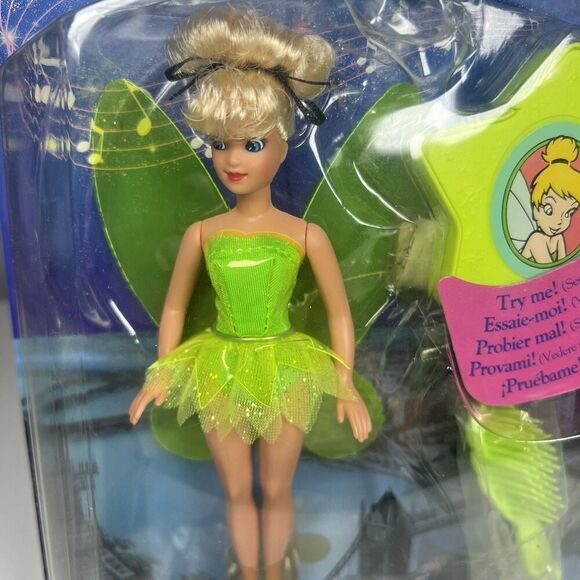 Disney MUSICAL CLASSICS Tinker Bell Doll Mattel 1994 Brand New RARE - Picture 2 of 9